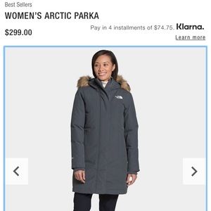 Women’s Northface Parka